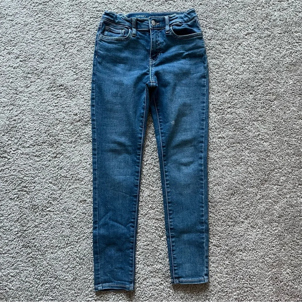 Old Navy Girls High-Rise Rockstar Jeggings Jeans size 12
